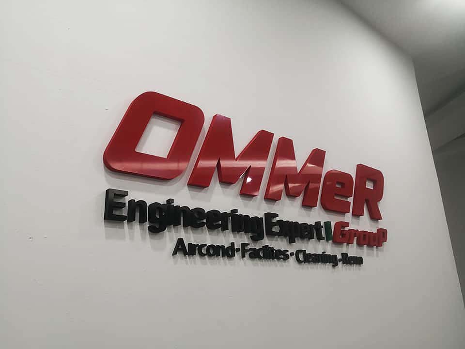 3D Boxup Signage